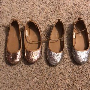 Old navy glitter flats